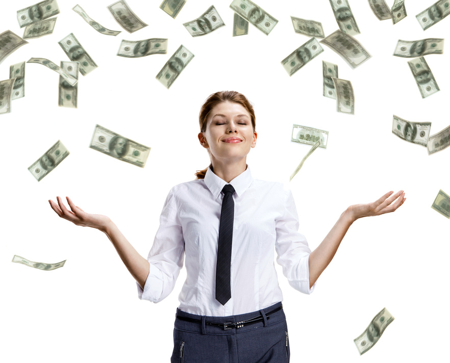 Dream of raining money